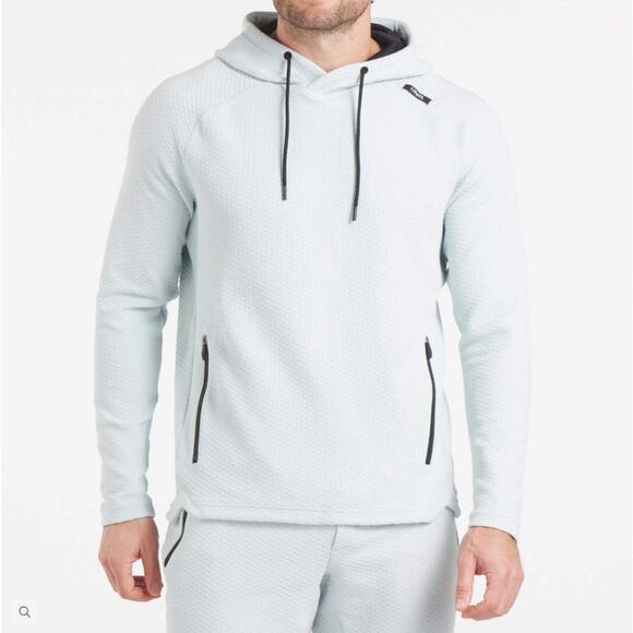 UNRL Elevation Hoodie Size XL Textured Pullover Active Athleisure Training Blue - Picture 1 of 16